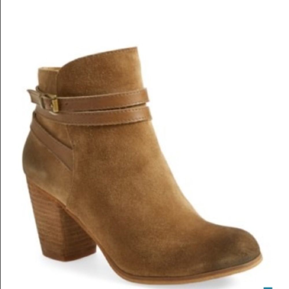 BP Tandem Bootie Khaki Suede 8